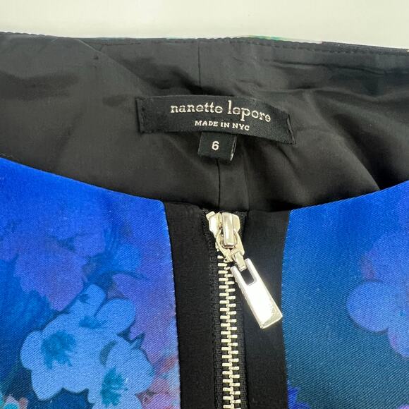 Nanette Lepore Venice beach floral dress sz 6 - Picture 6 of 8